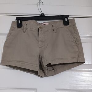 Victoria's Secret Tan Cargo Shorts with Tailored Look